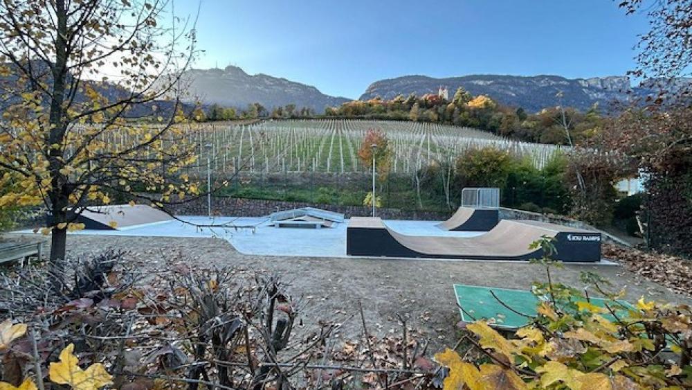 Einweihung des neuen Skateparks in Eppan