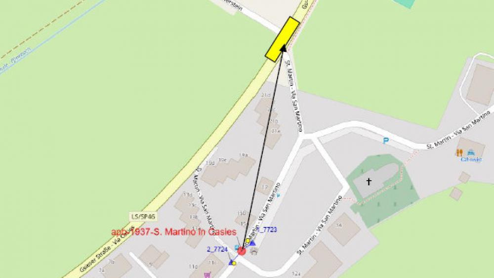 Gsiesa Marschtl - Verlegung der Bushaltestelle "St. Martin Dorf"
