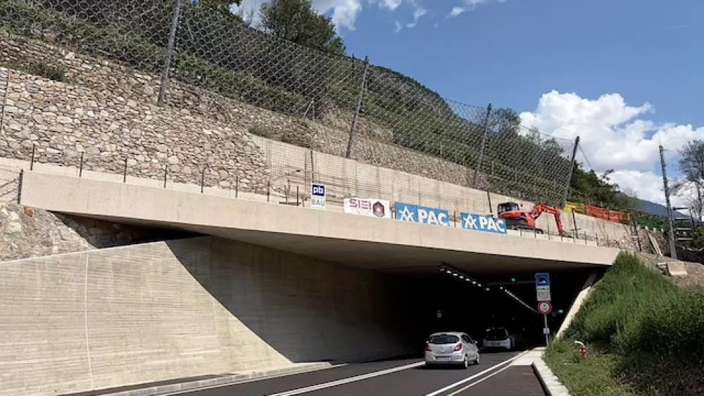 Nächtliche Tunnelsperrungen in Kastelbell, Naturns und Staben vom 30. September bis 3. Oktober 2026