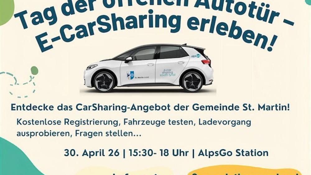 Tag der offenen Autotür - E-CarSharing erleben!