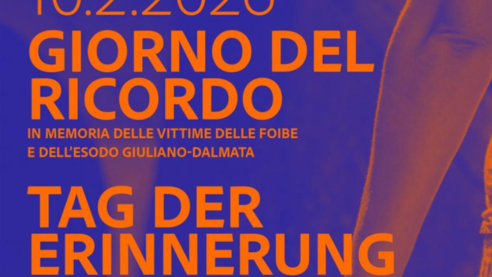 Foibe, 10. Februar ist der Tag der Erinnerung