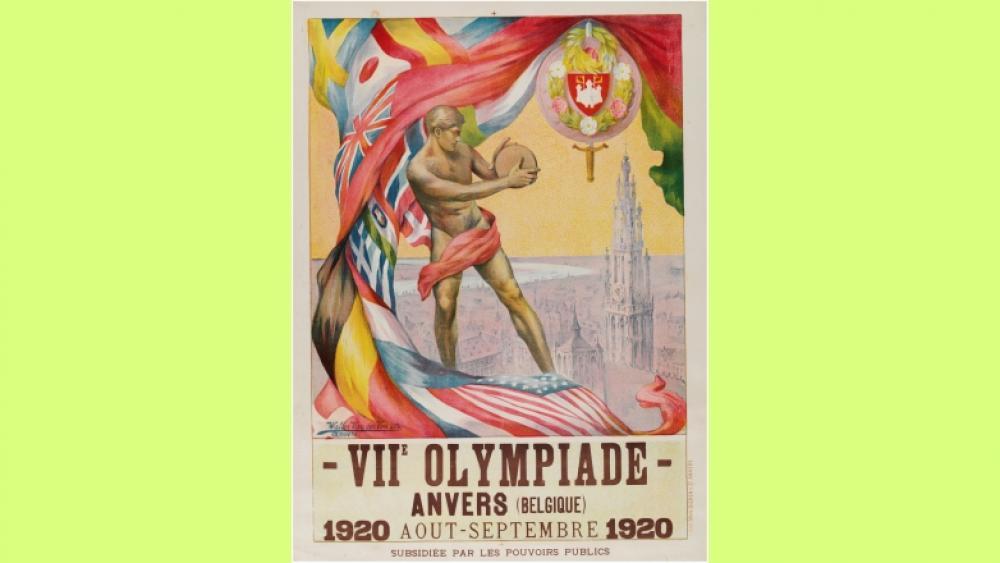 1920 VII. Olympische Sommerspiele in Antwerpen (Belgien) Sport stol.it