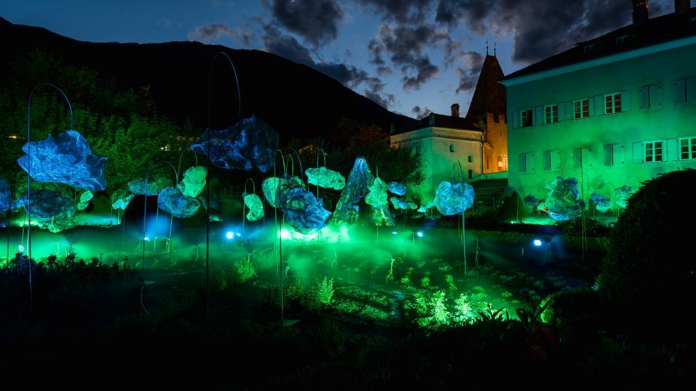 Wasser Licht Festival in Brixen