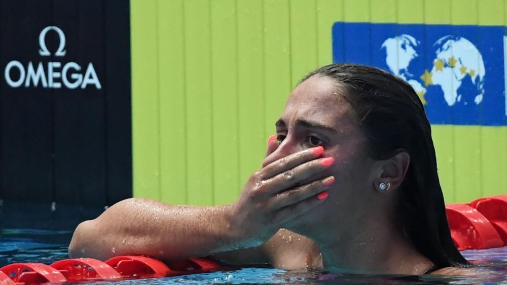 1500m Freistil Gold Fur Simona Quadarella