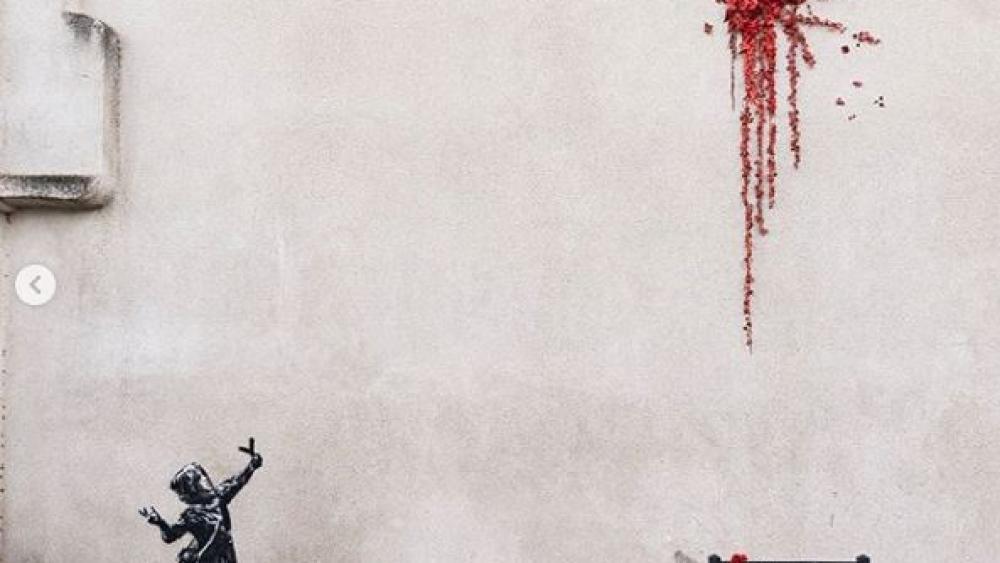 Banksy Schenkt Bristol Neues Streetart Werk