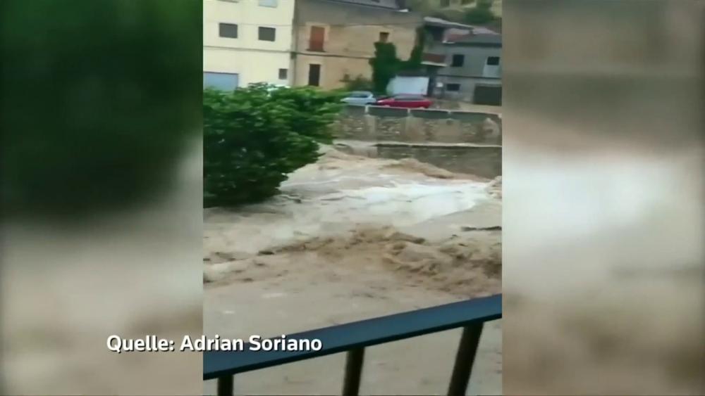 Heftige Unwetter In Spanien