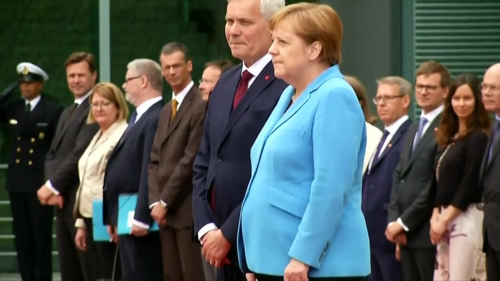 Zitteranfall Merkel