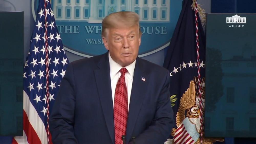 Trump Verlässt Pressekonferenz