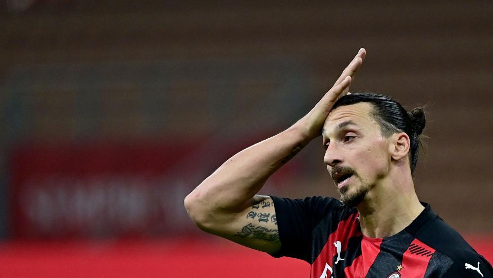 Elfmeter-Fehlschuss von Ibrahimovic: Milan lässt Federn