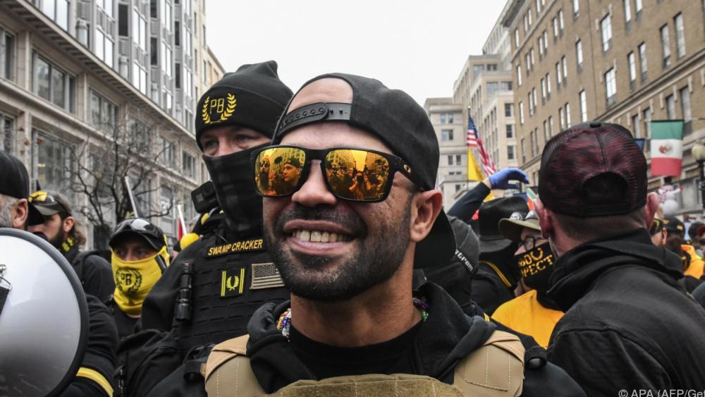 Anführer der „Proud Boys“ muss Washington verlassen