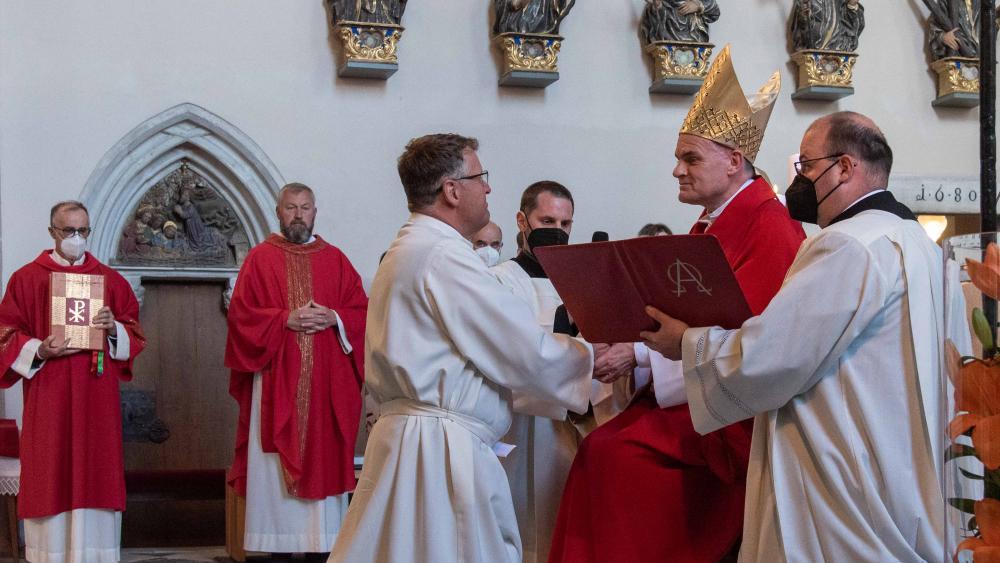 Roman Aukenthaler ordained permanent deacon