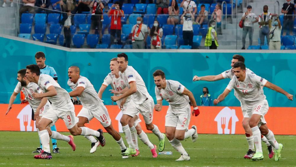 Elfmeter-Krimi: Schweiz raus, Spanien bejubelt Halbfinale