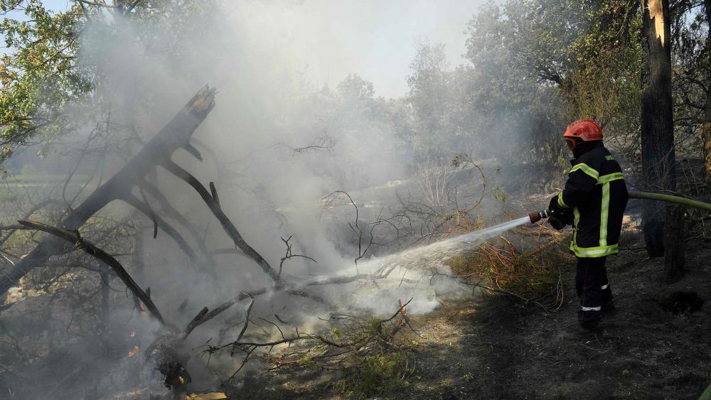 Tausende Menschen vor Waldbrand in Südfrankreich gerettet