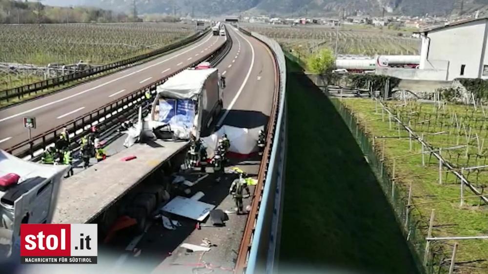 Schwerer Unfall Auf Der A22 Heute A22: Schwerer Lkw-Unfall fordert 2 Verletzte - Videos | stol.it