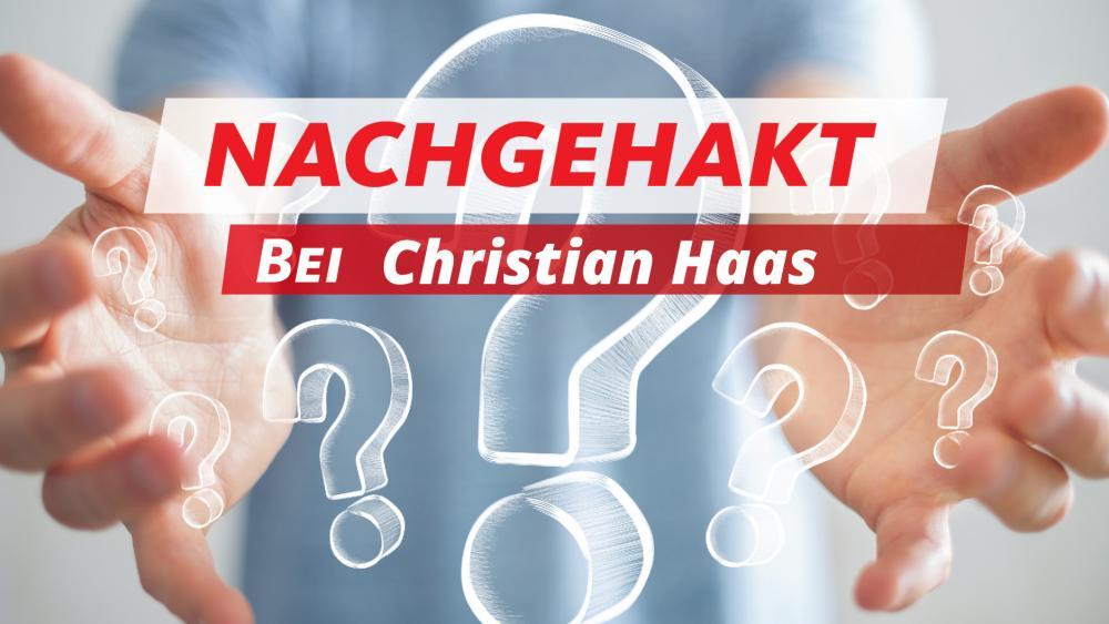 Christian Haas: „Wenn man glaubt, es geht nicht mehr, geht es noch lange“