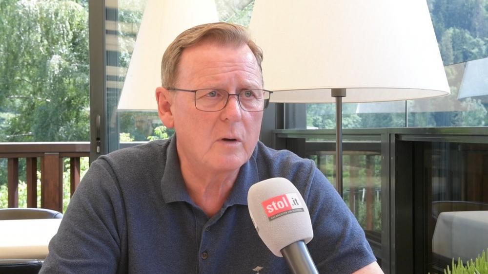 Ministerpräsident Bodo Ramelow urlaubt in Südtirol „Frau und Hund