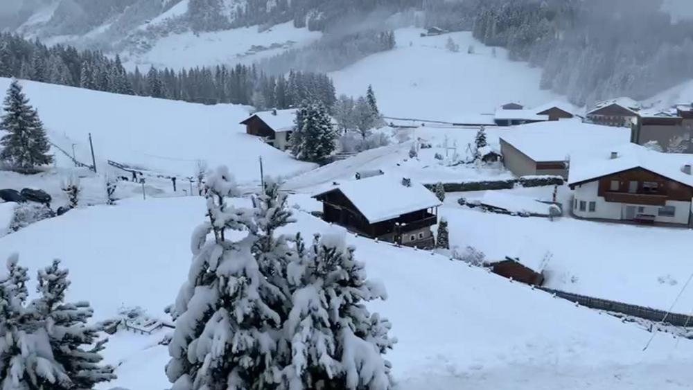 Schnee Im Ganzen Land Am Dreikönigstag