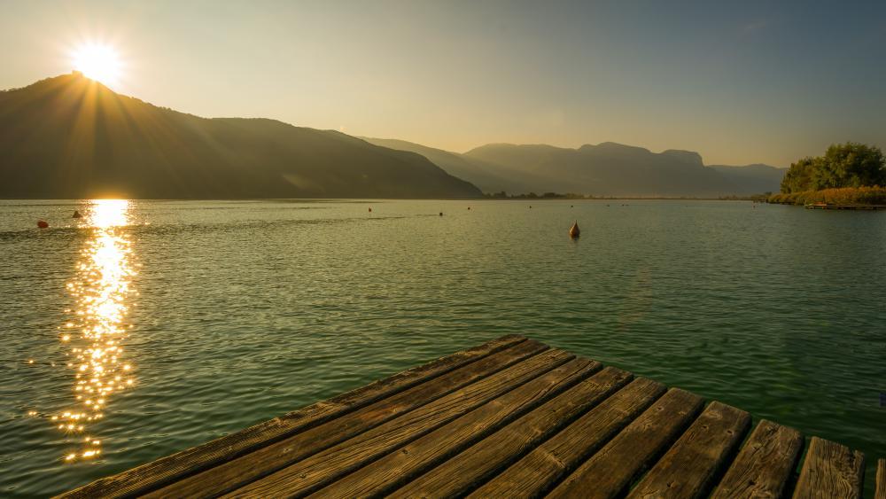 Rekordwärme im Kalterer See: Früher Temperatur-Höchststand erreicht