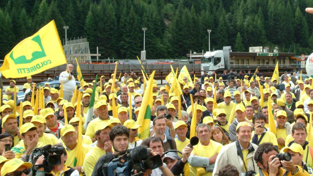 Heute: Bauernprotest am Brenner – 10.000 Teilnehmer erwartet