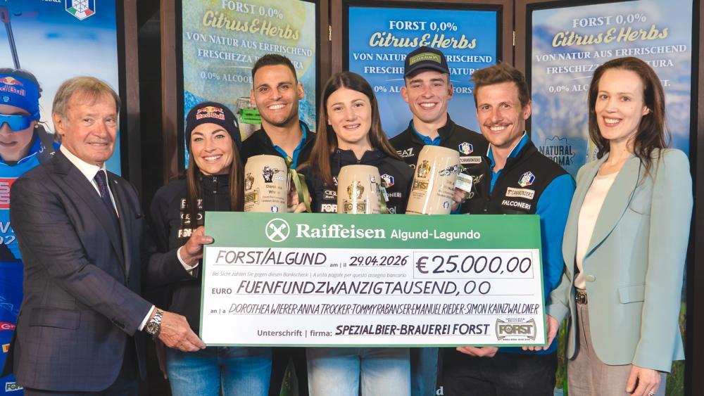 FORST verleiht die „FORST Awards – Best Performance“ an fünf FISI-Athleten