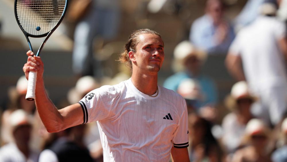 French Open: Zverev gewinnt Auftaktspiel