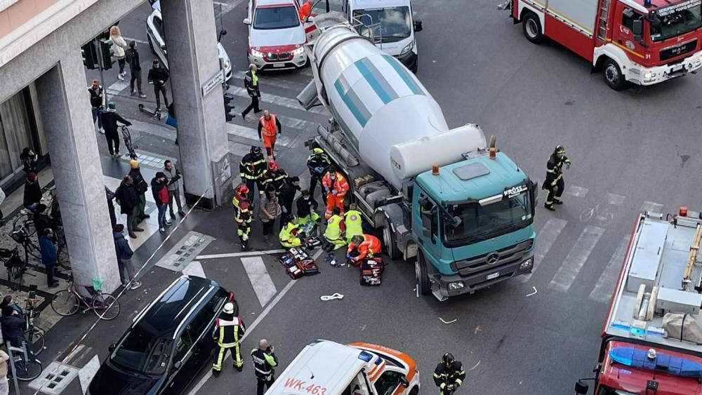 Tödlicher Unfall am Mazziniplatz: Zeugen entlasten  Lkw-Lenker