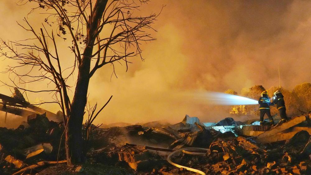 China: Mindestens 21 Tote bei Explosion in Feuerwerksfabrik