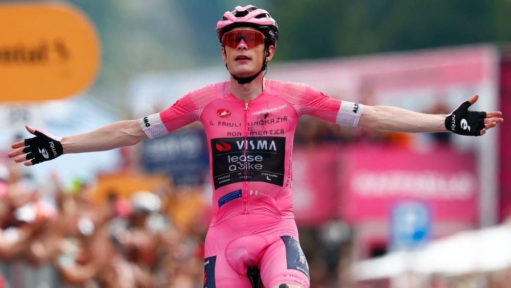 Vingegaard siegt am Berg – Giro-Triumph zum Greifen nah