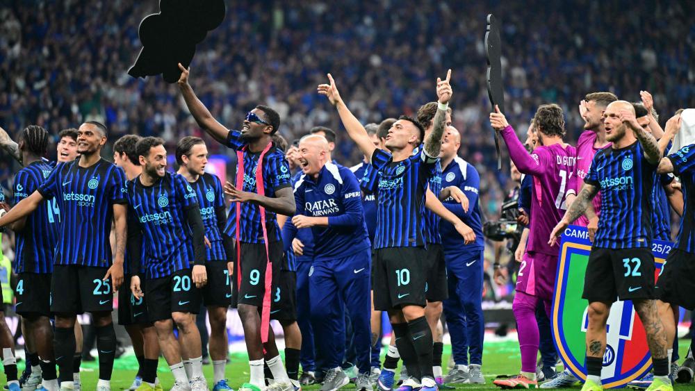 Die Feier hat begonnen: Inter zum 21. Mal italienischer Meister
