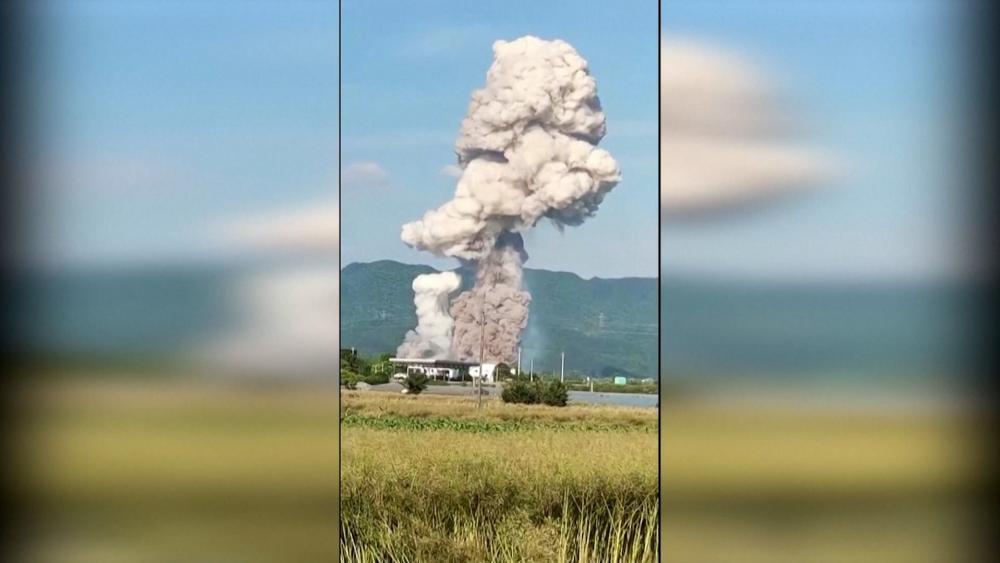 Explosion in Feuerwerksfabrik - viele Tote