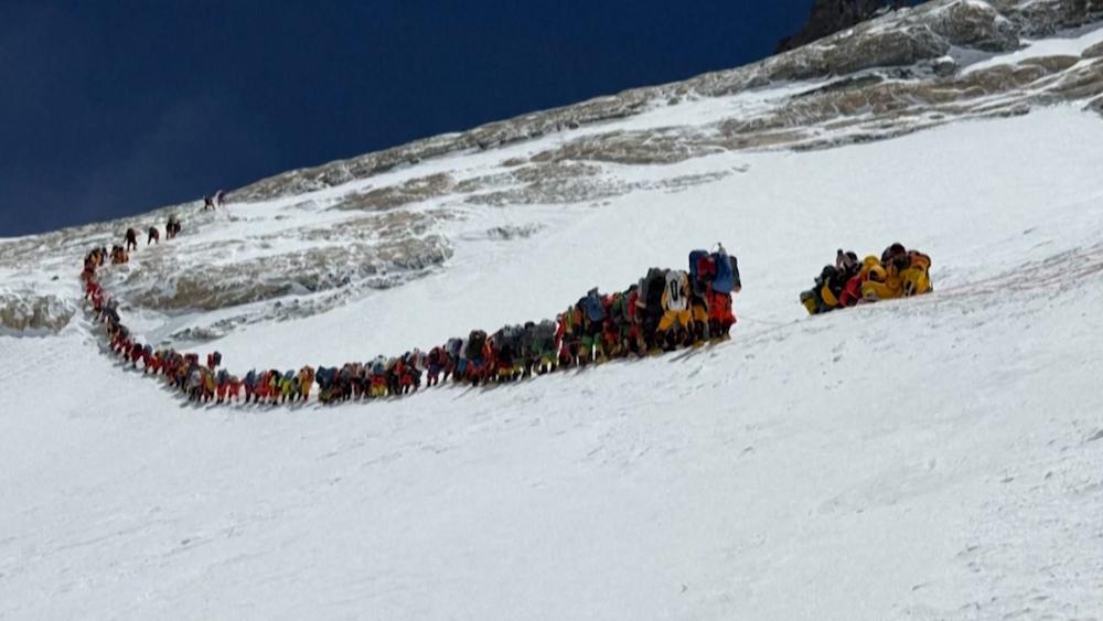 Rekordstau am Mount Everest