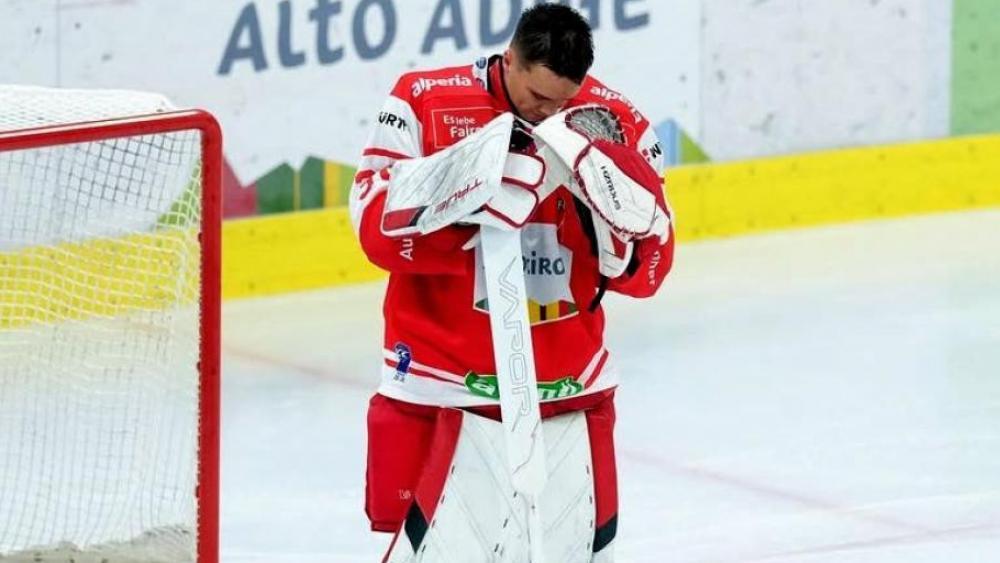 Erster HC-Bozen-Knaller: Der Goalie ist weg