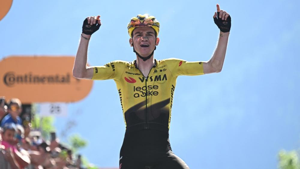 Königsetappe beim Giro: Ein Vingegaard-Helfer siegt