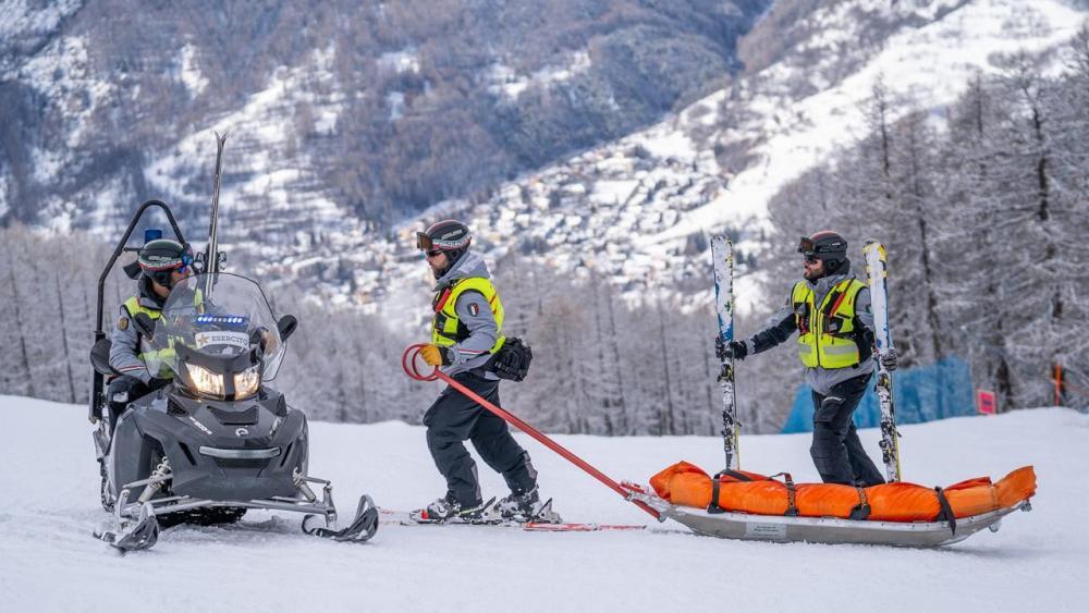 Militär zieht Bilanz: Fast 1000 Pisten-Einsätze allein in Südtirol