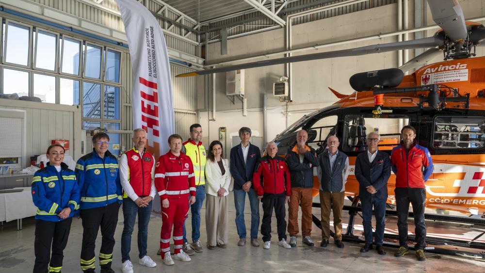 Fast 2800 Einsätze: Intensives Jahr für Südtirols Flugrettung