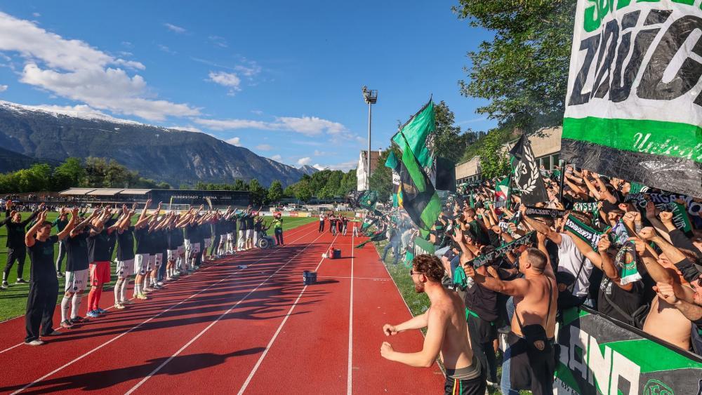 Wacker Innsbruck ist zurück – und zwei Südtiroler feiern mit
