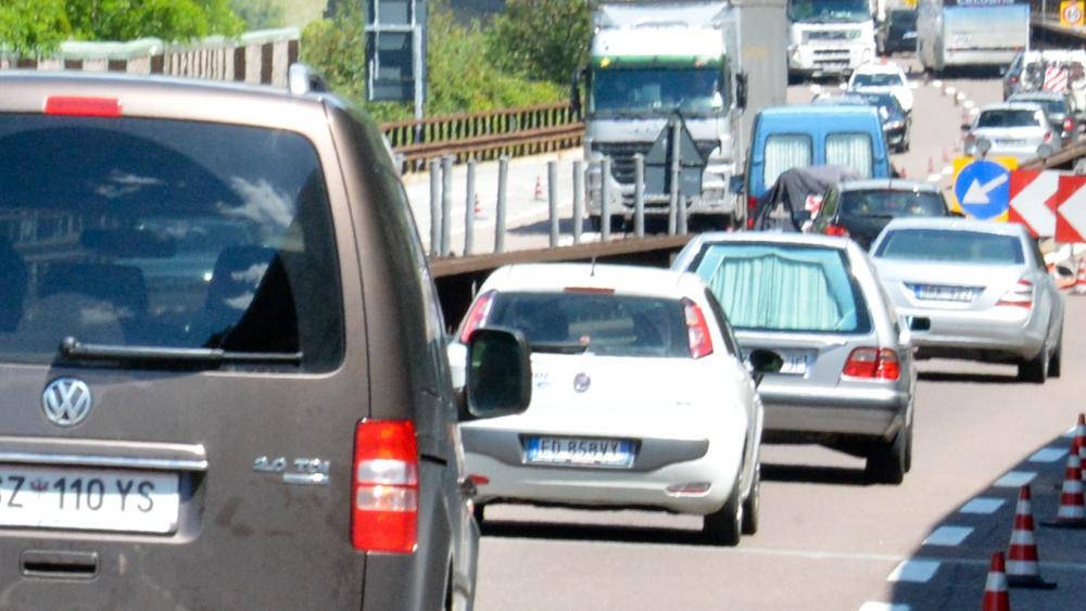 Achtung: Hohes Verkehrsaufkommen auf der Brennerautobahn – Staus