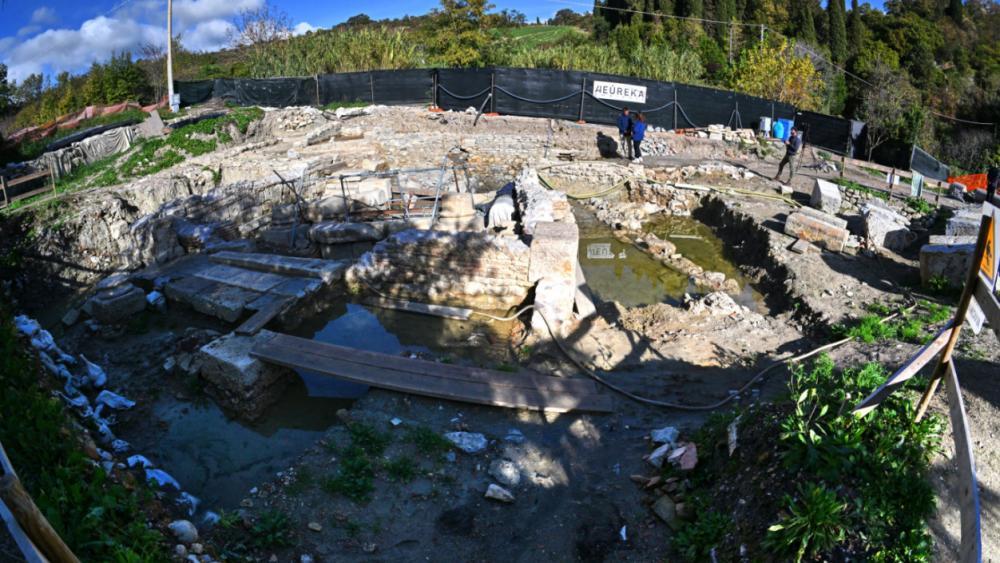 Archäologen entdecken römischen Tempel in San Casciano