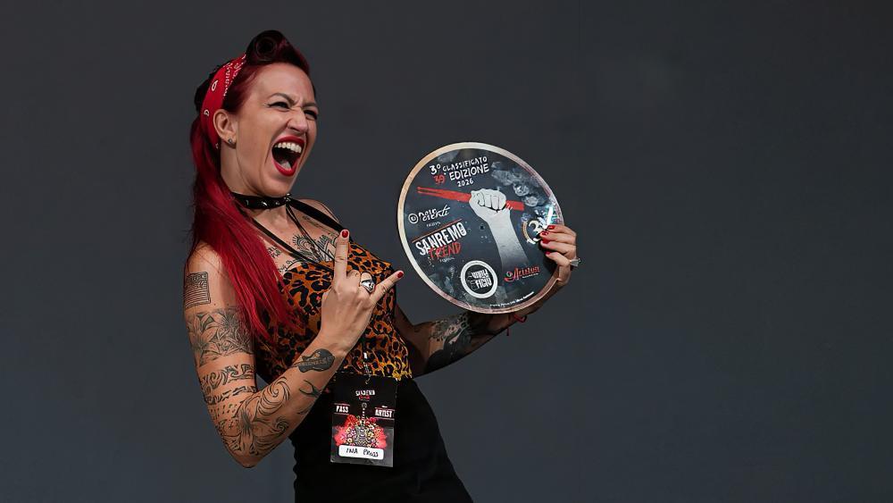 Ina Pross: Mit „Mighty Queen“ auf Platz drei in Sanremo