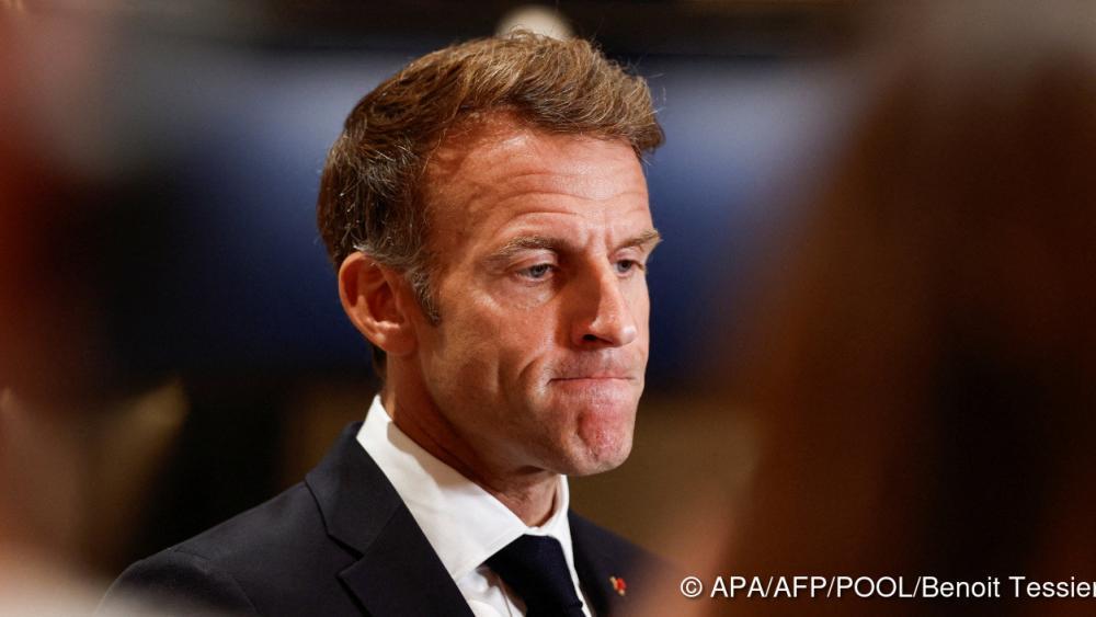 Macron: Keine ausländische Einmischung bei Unruhen