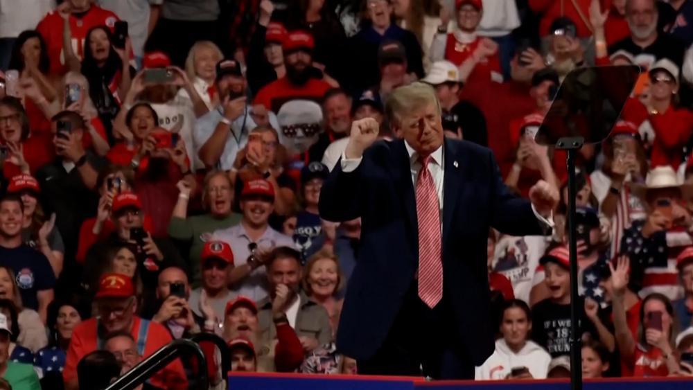 So nutzt Trump die Unruhen in Frankreich für seinen Wahlkampf