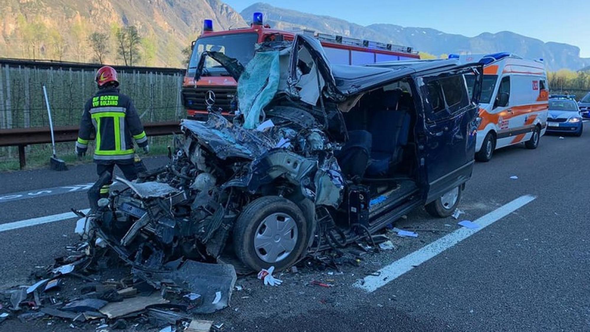 Pfatten: Schwerer Unfall auf der A22 - Chronik | stol.it