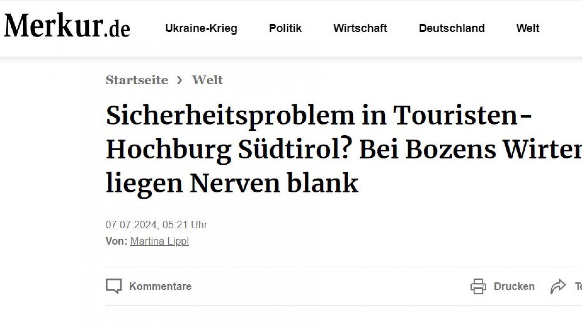 „Angst geht um in Bozen“ - Chronik | stol.it