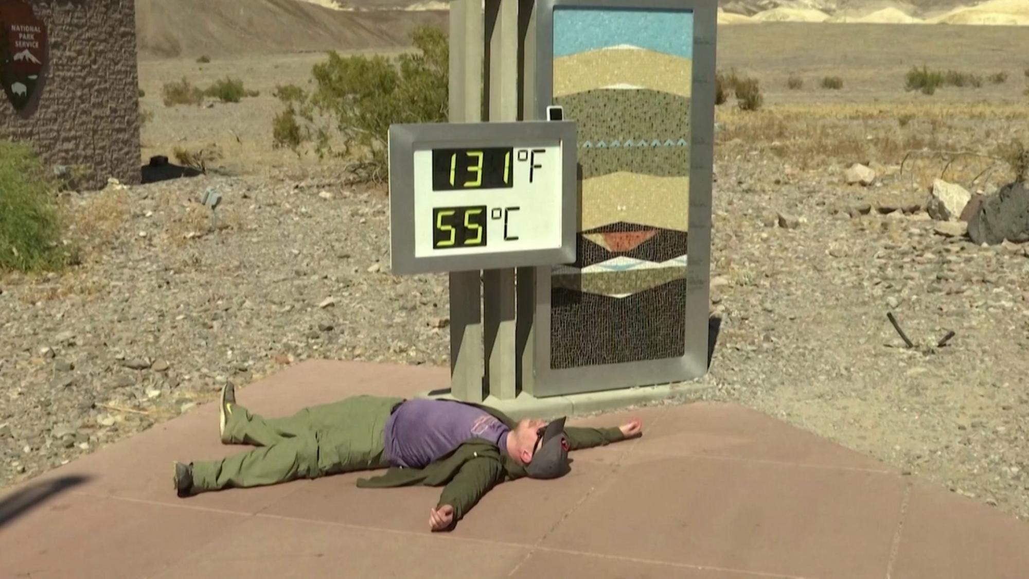Tal des Todes: 55 Grad Celsius im Death Valley - Videos | stol.it