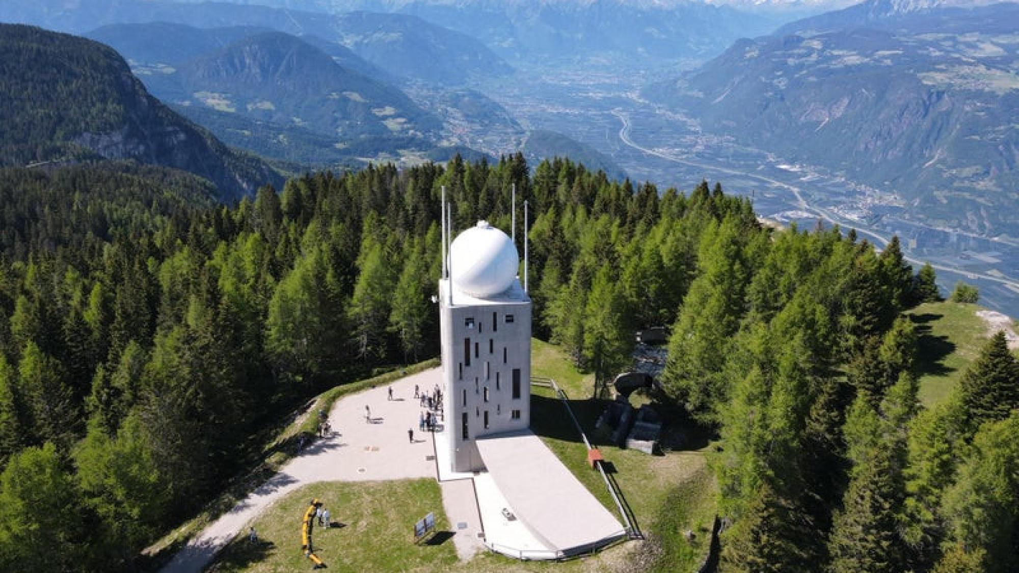 Wetterradar Gantkofel feierlich seiner Bestimmung übergeben - Chronik ...