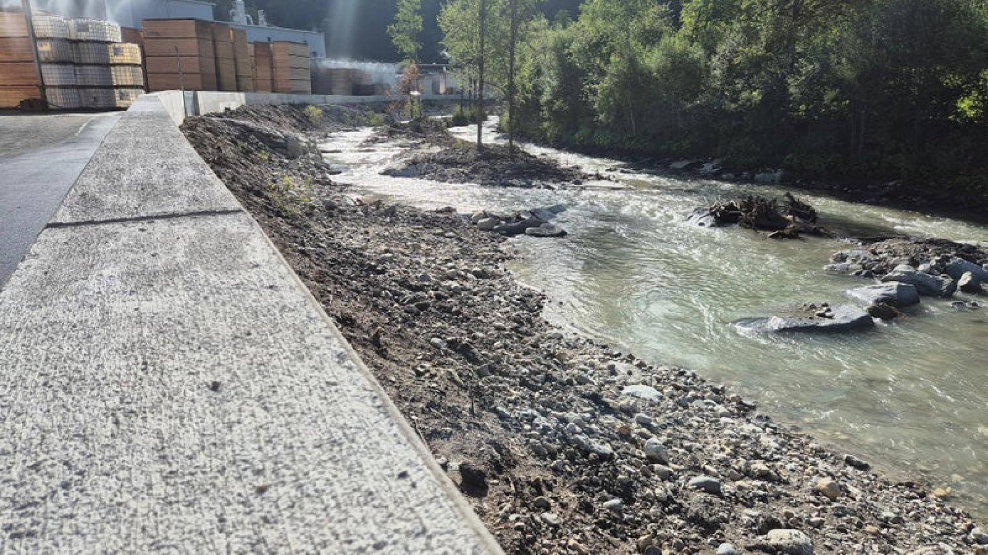 Rienz Olang: Wildbachverbauung erhöht Hochwasserschutz in der Rienz - Chronik ...