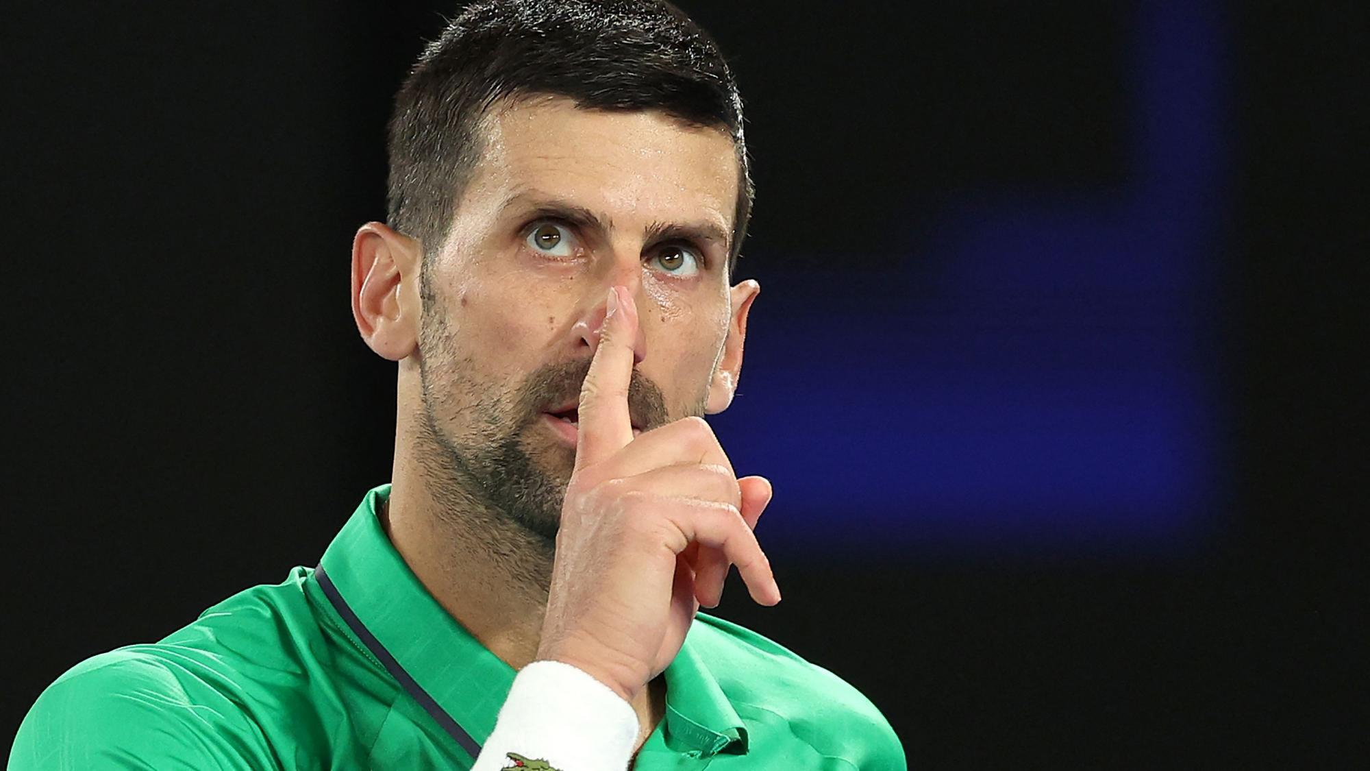 Respektlos“: Djokovic ärgert sich vor Sinner-Duell