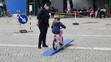 Klimamonat: Mit dem Rad zum Kinderfest