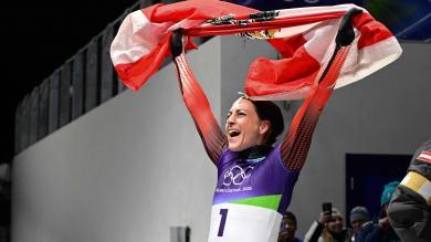 Österreicherin holt Gold im Skeleton