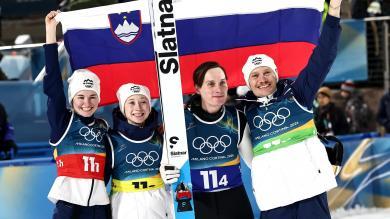 Bei Gold für Familie Prevc: Italiens Quartett enttäuscht